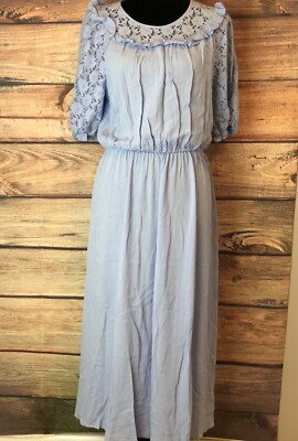 blouson midi dress