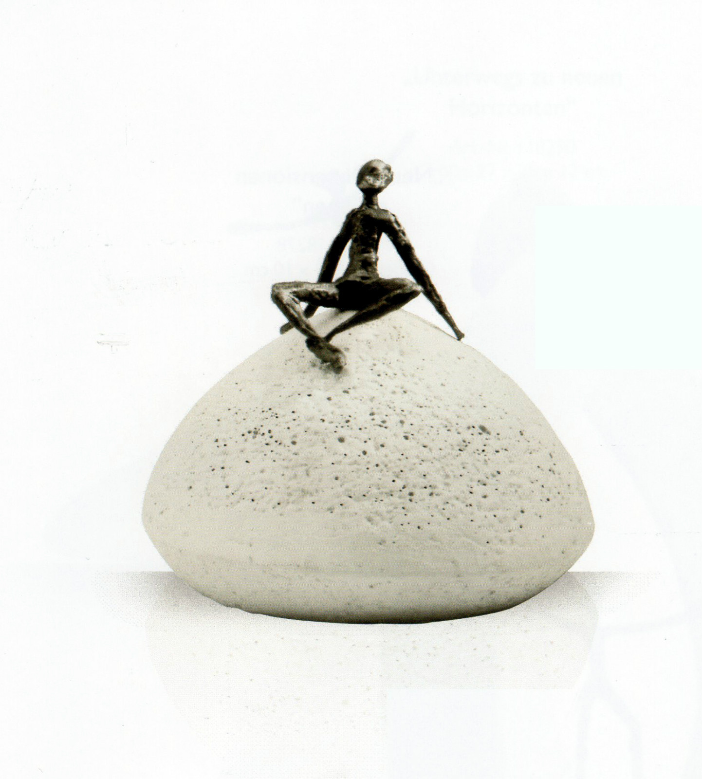 Bronze Skulptur - Zeit der Entspannung - Luise Kött-Gärtner