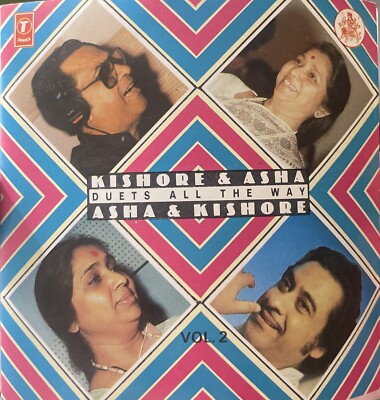 Duets All The Way: Volume 2 by Kishore & Asha (CD, 1989, T-Series) Asha Bhosle