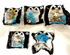 Disney The Little Mermaid McDonald's Happy Meal Toys Lot 5 New 3-6, 8