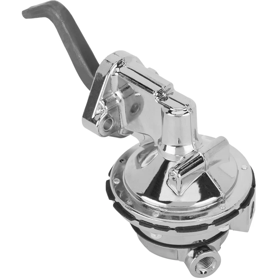 Mechanical Fuel Pump, 80 GPH, 6 PSI, Chrome, Fits Pontiac 301-455 - Image 3 of 4
