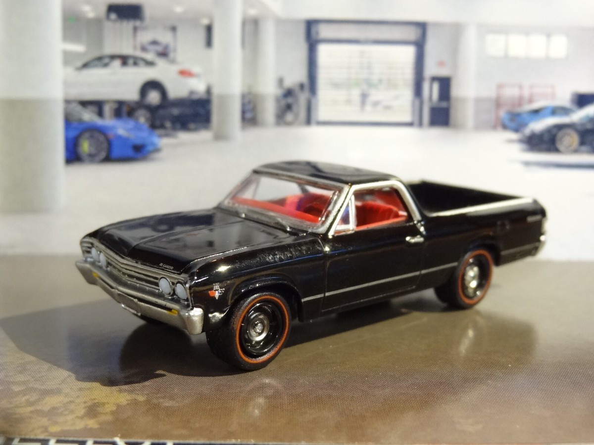 2ND GEN 1964-67 CHEVROLET EL CAMINO V8 SPORT TRUCK 1/64 DIECAST