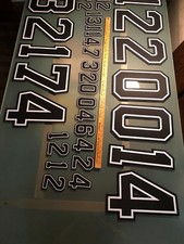 Lot of large and small Embroidery patches appliqu  12 inch  4 inches.