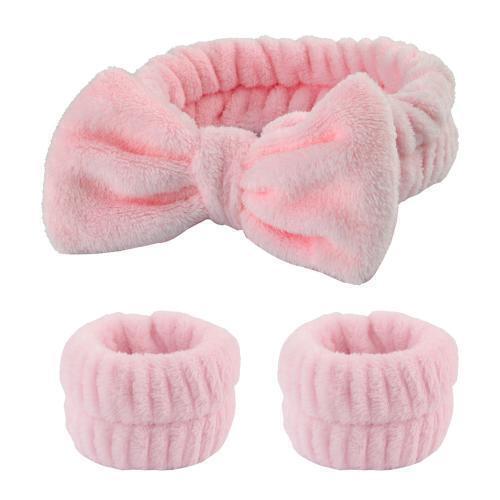 Wash Face Headbands for Women Reusable Spa Wristband Soft Microfiber Towel Wrist - Picture 15 of 20