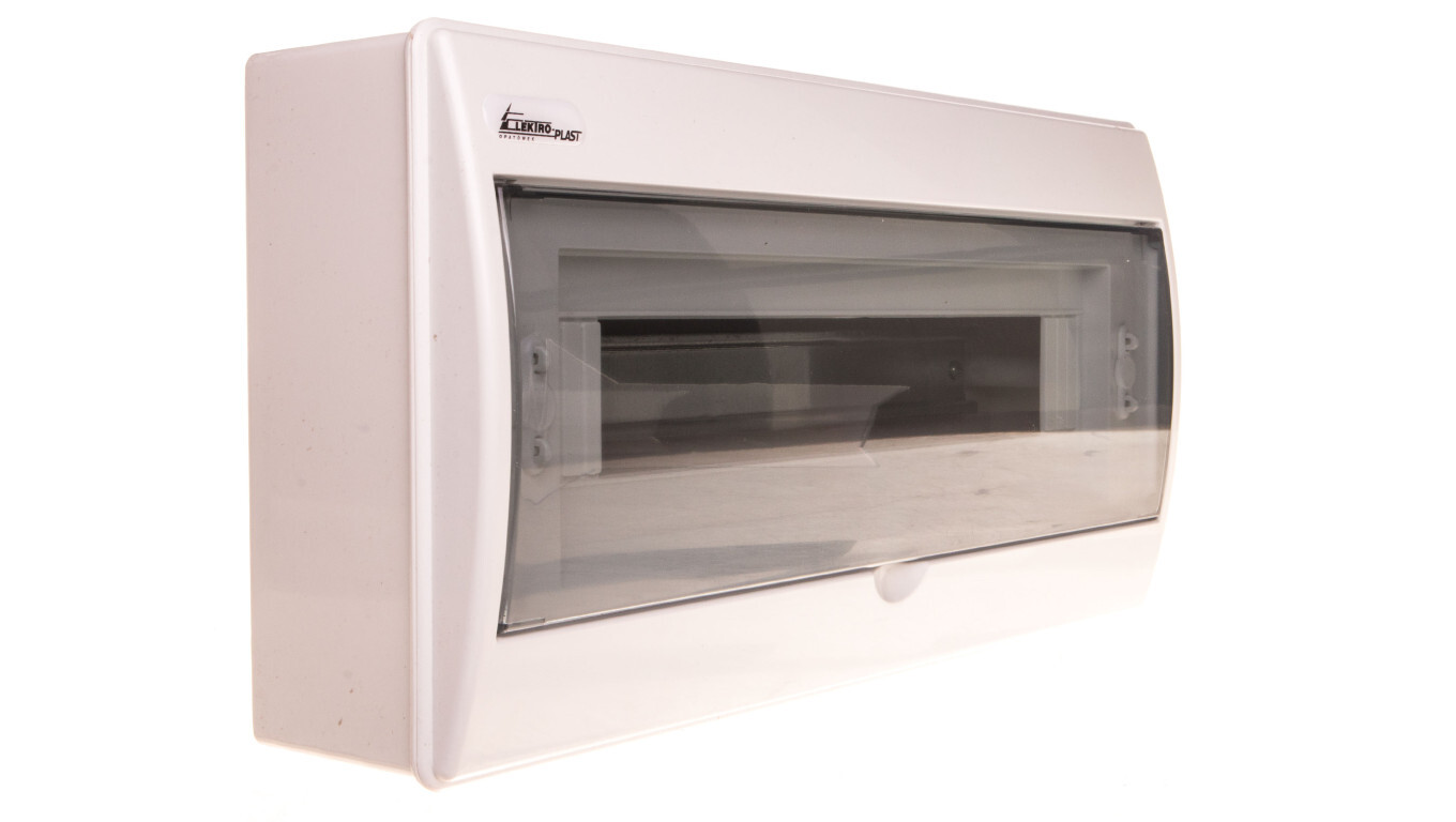1x18 surface-mounted modular switchboard IP40 RN-18 Wave 7.7 /T2UK