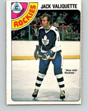 1978-79 O-Pee-Chee #391 Jack Valiquette  Colorado Rockies V26471