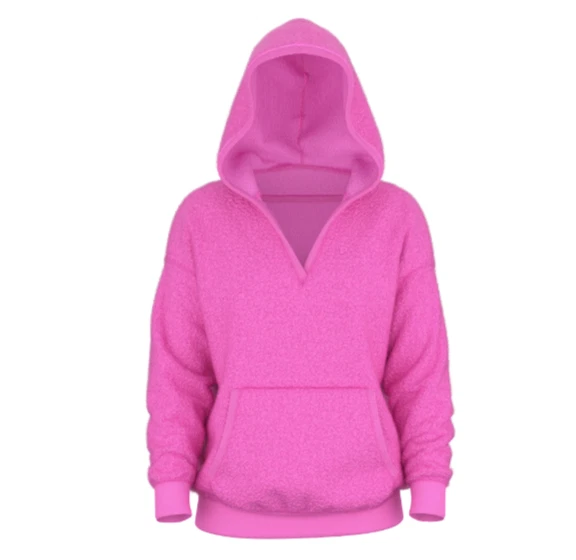 UNDERCOVER Victoria's Secret ROSA Felpa con cappuccio pullover in pile accogliente SCEGLI COLORE E TAGLIA!