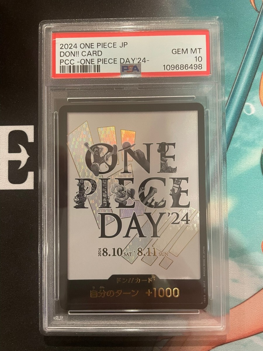 PSA 10 One Piece Premium Card Collection One Piece Day 2024