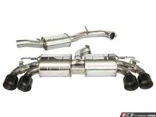 Invidia HS22GFR8GV4SB for 22-23 Volkswagen Golf R MK8 76mm R400 Valved Cat Back