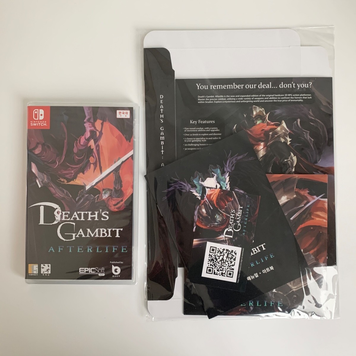 Switch Death's Gambit Afterlife Limited [Korean Version