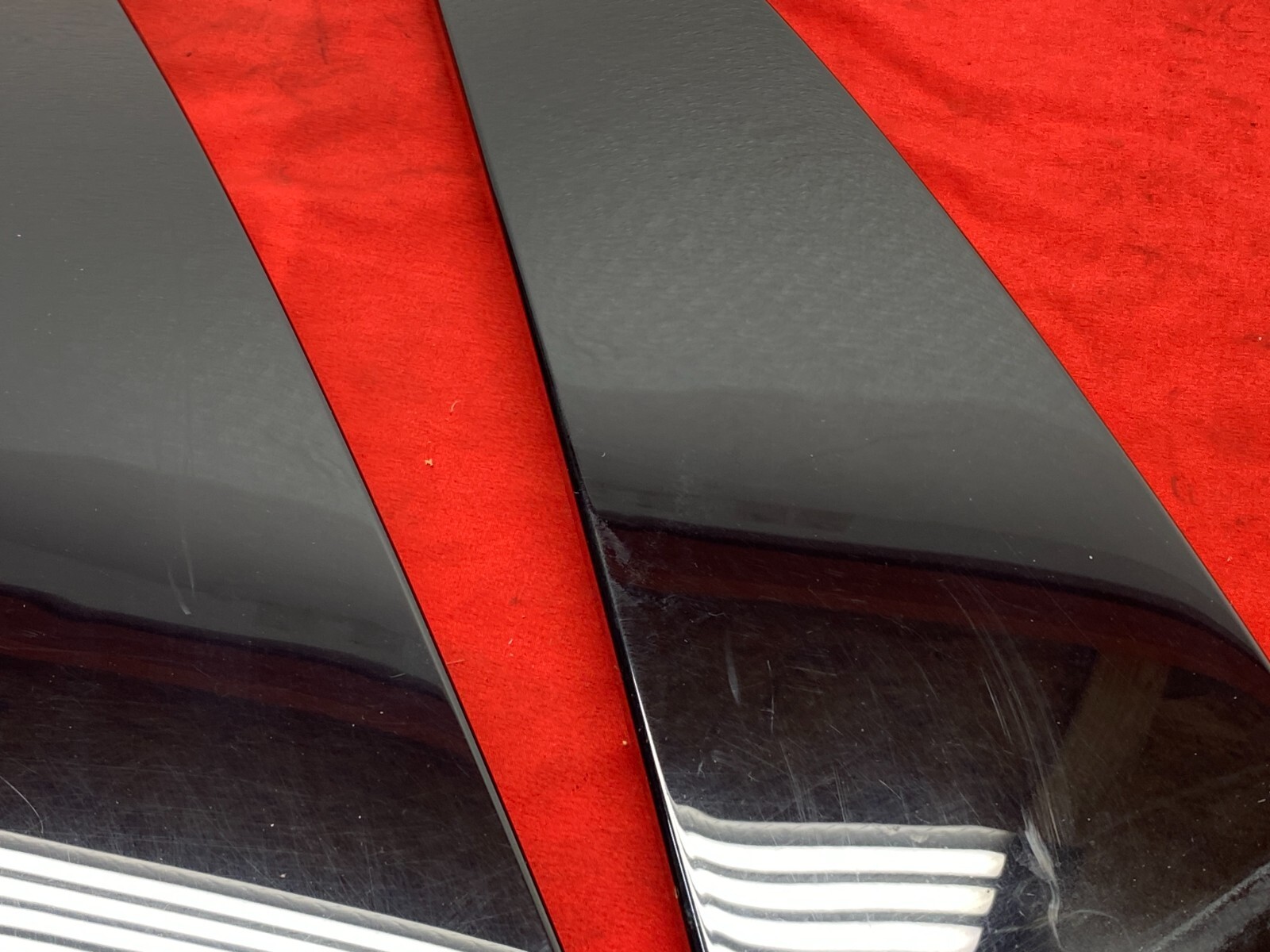 Maserati Ghibli 2017-2021 Pillar trims Set Black