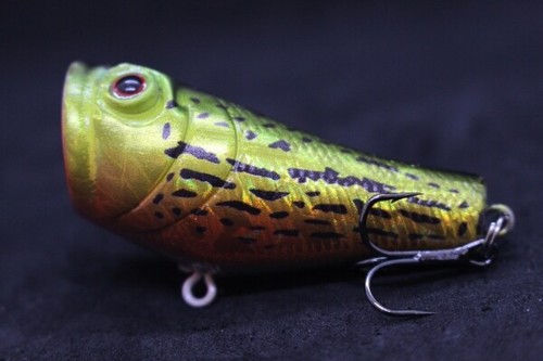 Topwater Fishing Lures wLure 2 inch Popper High Splash For Bass Fishing T620 - Picture 37 of 72