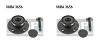 SKF 2X Radnabe Radlagersatz Hinten FüR VW Golf VI T-ROC Skoda Octavia III Combi