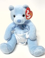 Ty Beanie Babies- IT'S A BOY the New Baby Bear (7 Inch) MINT with MINT TAGS