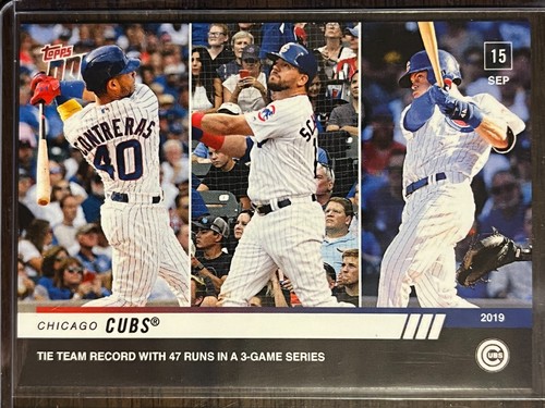 2019 Topps Now 849 CHICAGO CUBS®