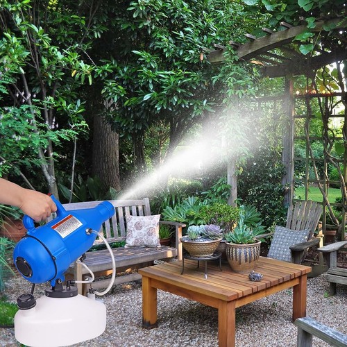 4.5L Portable Electric ULV Fogger Sprayer Disinfection Fogging Machine For Hotel - Picture 17 of 19