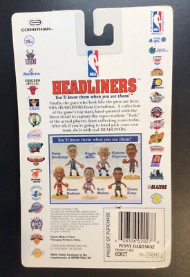1996 NBA Corinthian NBA Headliners 3” Figure, Select Player | eBay