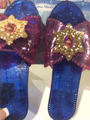 DISNEY Jaks Pacific FROZEN Anna Doll Dress Up High Heels Girls Shoes Sz 3+  | eBay