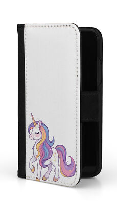 Flip Case Galopp Einhorn Nr.608 Klapphülle für iphone 15 PRO