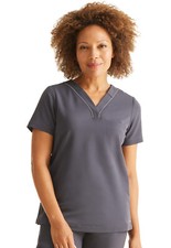 Pewter Healing Hands Scrubs 360 Stella Top HH700 PEWTE