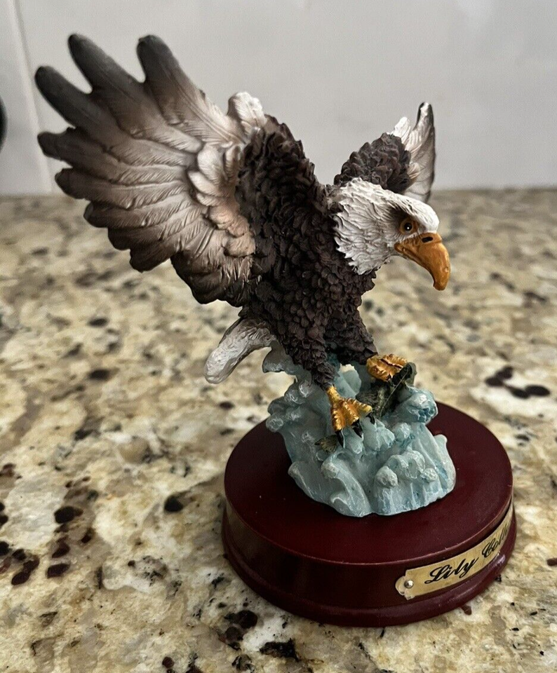 Eagle Statue 6"H Wild Animal Collectible Figurine Room Decor eBay