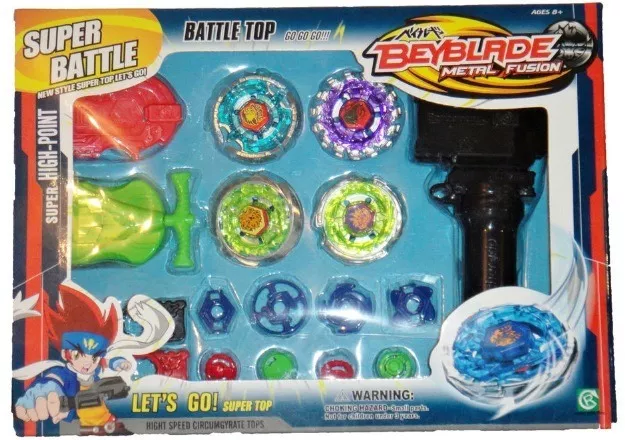 Beyblade Metal Master Fusion 4D Spinning Tops Battle Wheel VALUE PACK UK SELLER