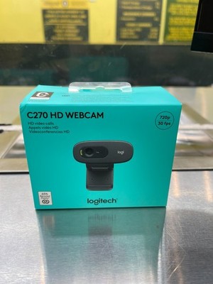 Logitech C270 HD Web Camera 960-000694 video calling webcam mic 720p New, Sealed