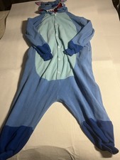 Stitch Adult Costume Small Blue Lilo  Stitch Pajamas Missing Tail