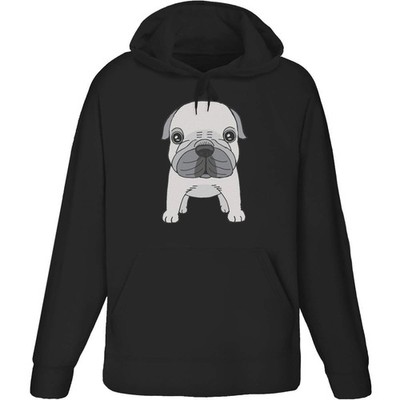 Hoodie/Kapuzenpullover ''Cute Pug Puppy'' für Erwachsene (HO058653)