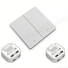 Funkschalter System batterielos KINETIC Funk-Wand-schalter & Funk-Empfänger NEU