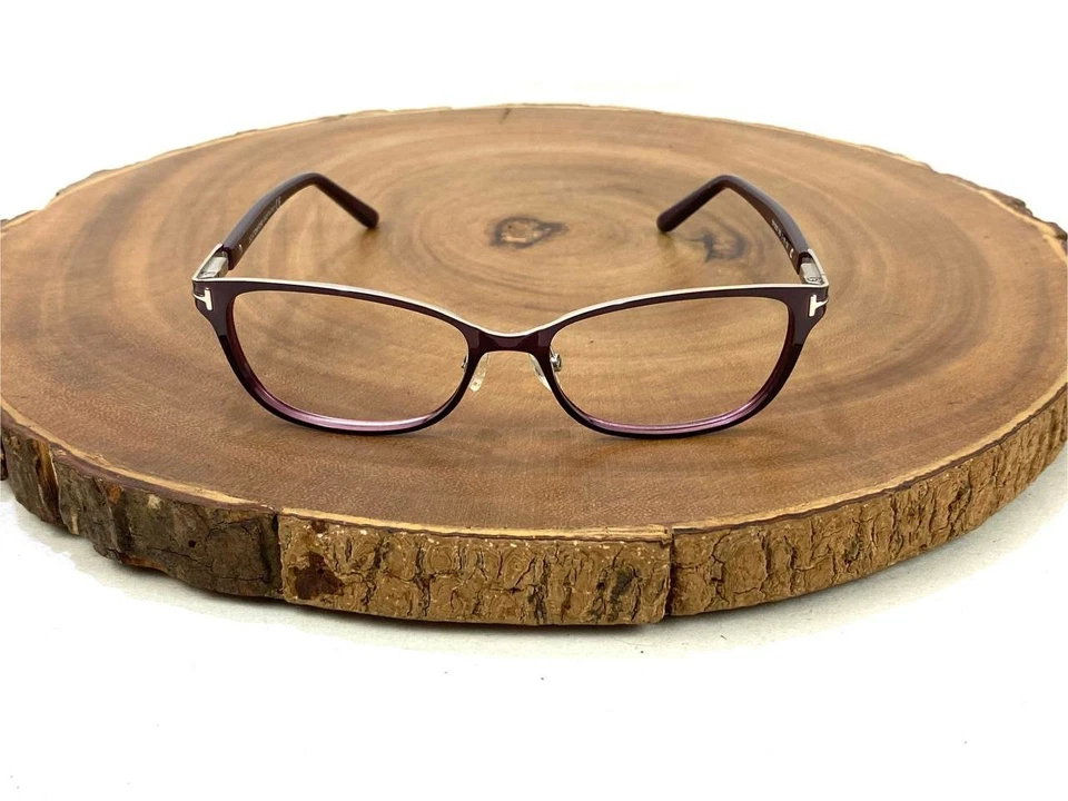 Monturas para gafas TOM FORD TF 5282 083 púrpura 52 16 135 mm hechas en Italia con estuche Foto 3 de 4