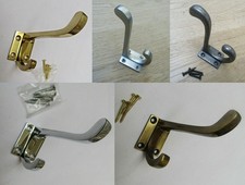 PLAIN HALLSTAND old style Robe Hat and coat hooks vintage old English Victorian