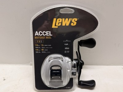Lews Accel Baitcast Reel Right Handed 7.5:1