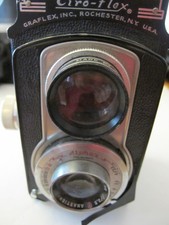 VINTAGE Ciro-Flex Camera Alphax Shutter Wollensak 3.5 85mm