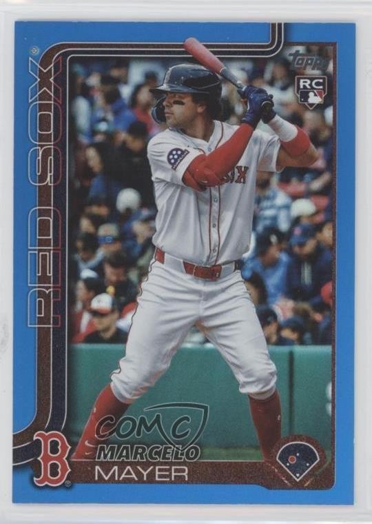 2025 Topps Update Blue Rainbow Foil 14/150 Marcelo Mayer #US105 1xd
