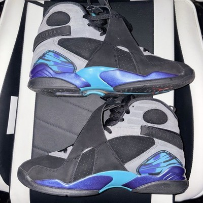 靴 nike Air Jordan 8 AQUA 2025 26cm Nike Jordan 8 Aqua 2025 Black Blue Men & GS Size INSTANTSHIP! | eBay