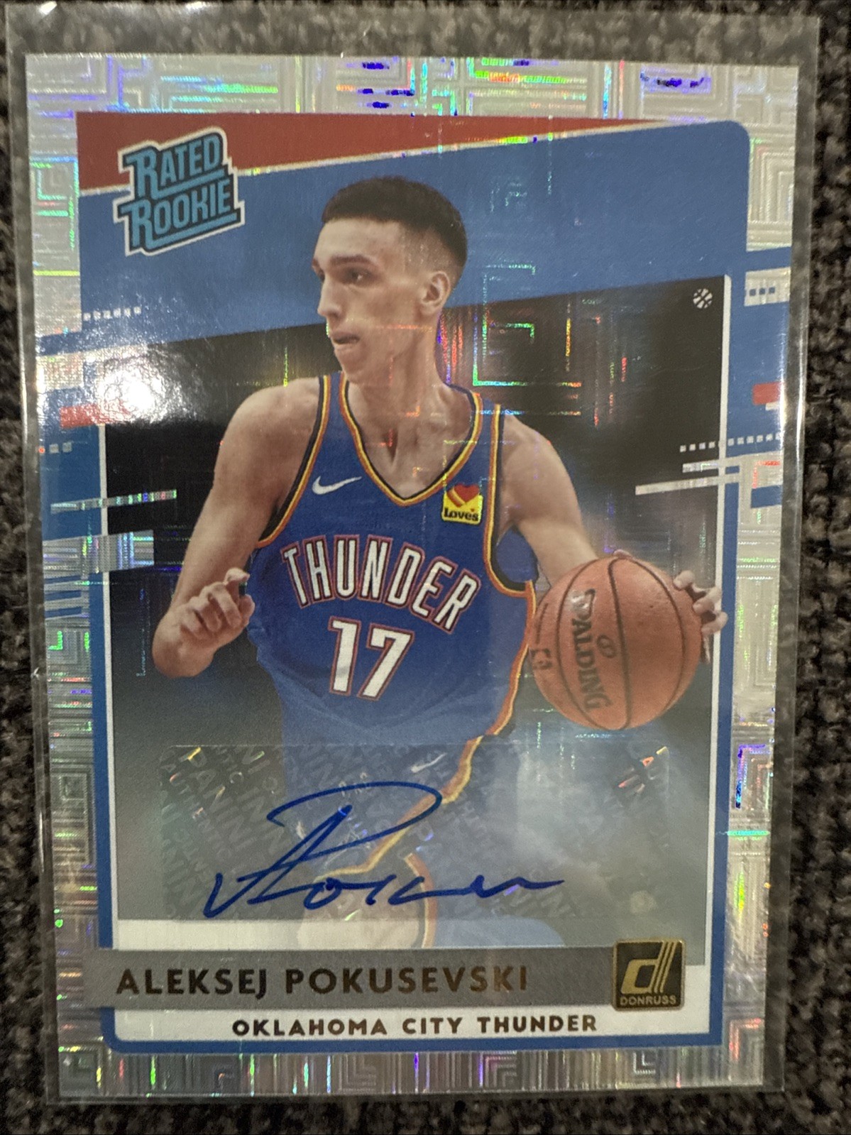ALEKSEJ POKUSEVSKI 2020-21 Donruss #209 Rated Rookie Autograph Choice Auto🔥💎🏀
