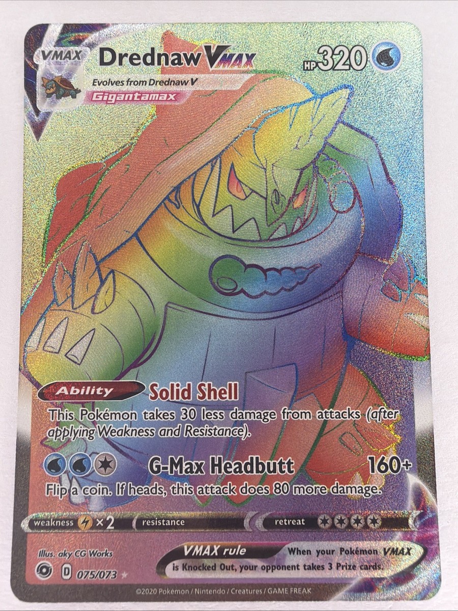 drednaw vmax pokemon card (075/073) Placeholder Image Provided Drednaw VMAX - 015/073 Ultra