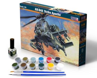 Mistercraft 1:72 SD-36 AH-64A Strike Apache SUPER SET - NEU