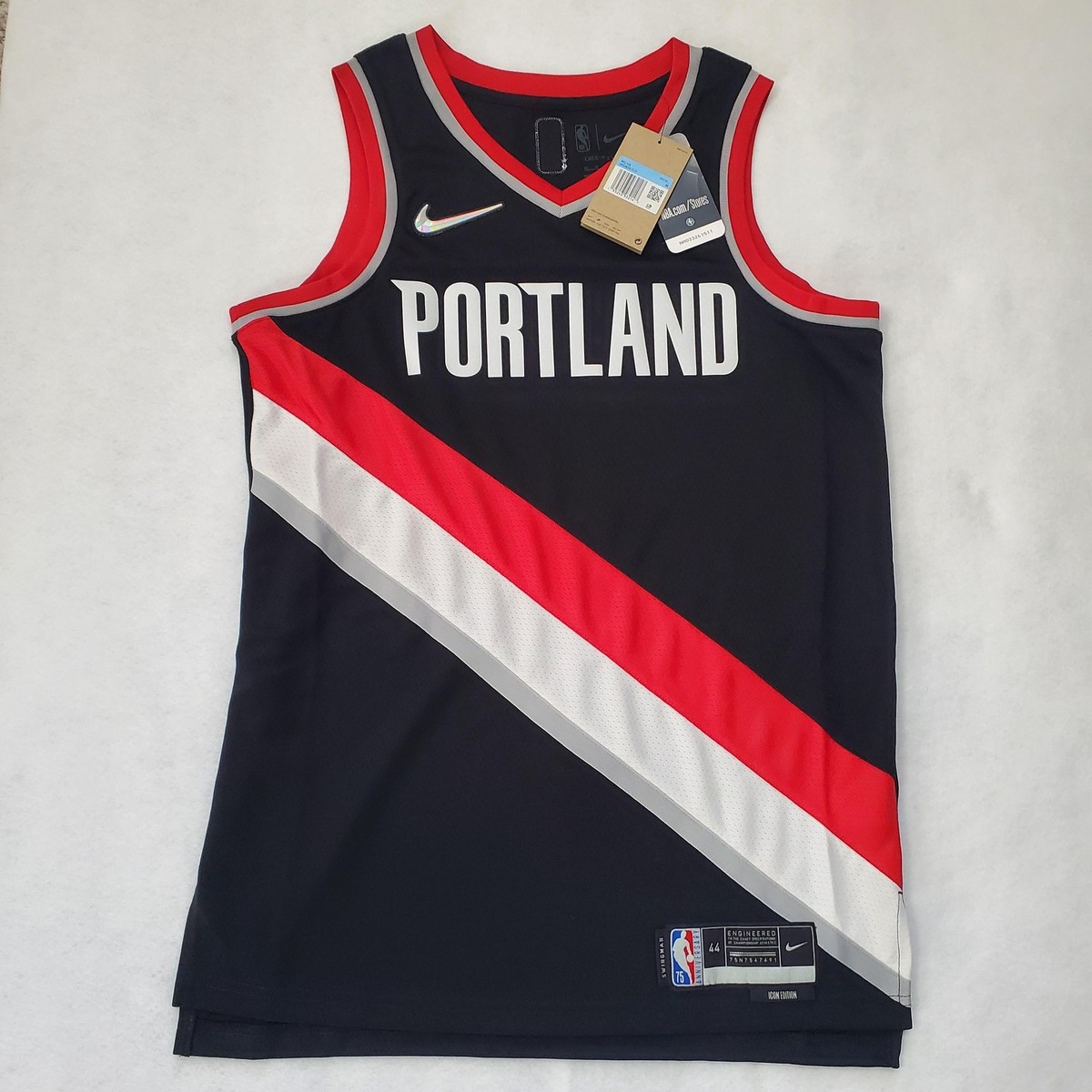 nike trail blazers jersey