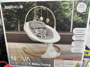 Jool Baby Nova Motorized Swing Newborns/Infanants Bluetooth Music & Télécommande READ