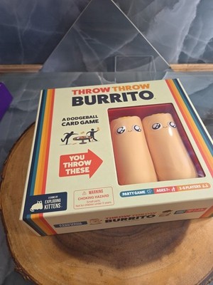 Exploding Kittens Throw Throw Burrito 2-6 Players - Ages 7+ - 15 Minutes to Play