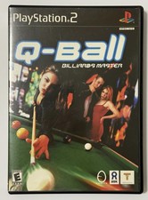 Q-Ball Billiards Master - Sony PlayStation 2 PS2 Complete *Tested & Working*