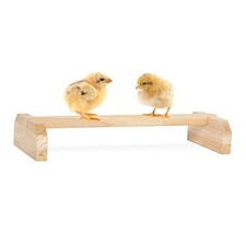 Chick Roosting Bar Prevent Rotation Design, Solid 15.6"L 5.7"W 2.6"H Basic
