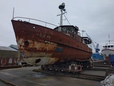 Verkaufe altes Motorschiff "BÜSUM", Bekannt aus "Friesland Krimi, ZDF"