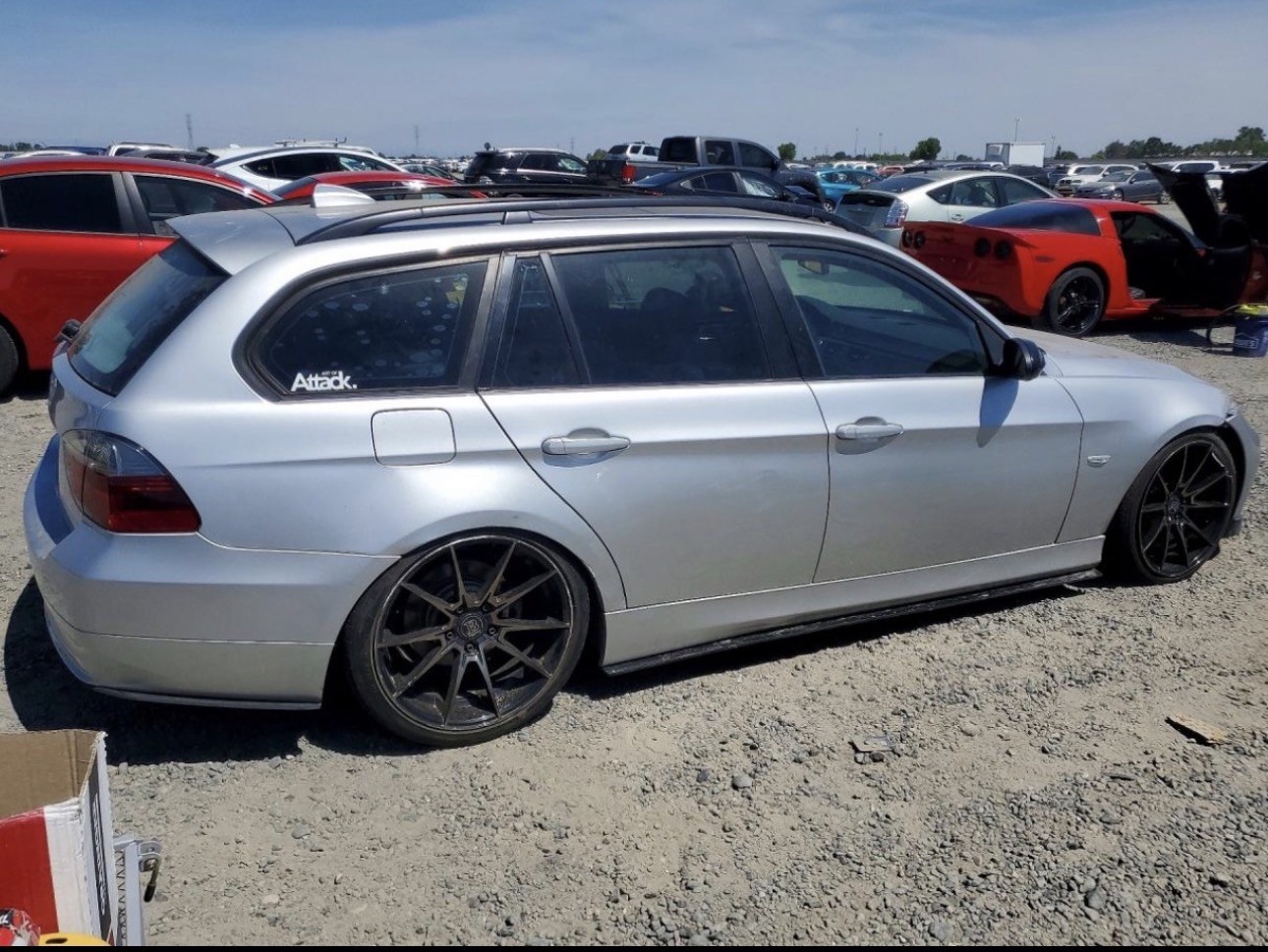 2006 - 2011 BMW E91 328I WAGON REAR RIGHT PASSENGER DOOR