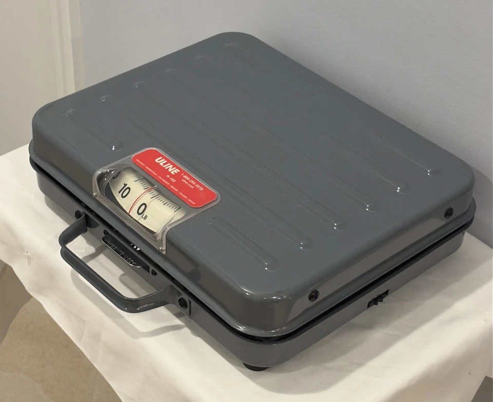 ULINE H-103 Utility Scale For UPS Never Used Heavy Duty 18 Gauge Steel Case - Image 3 of 4