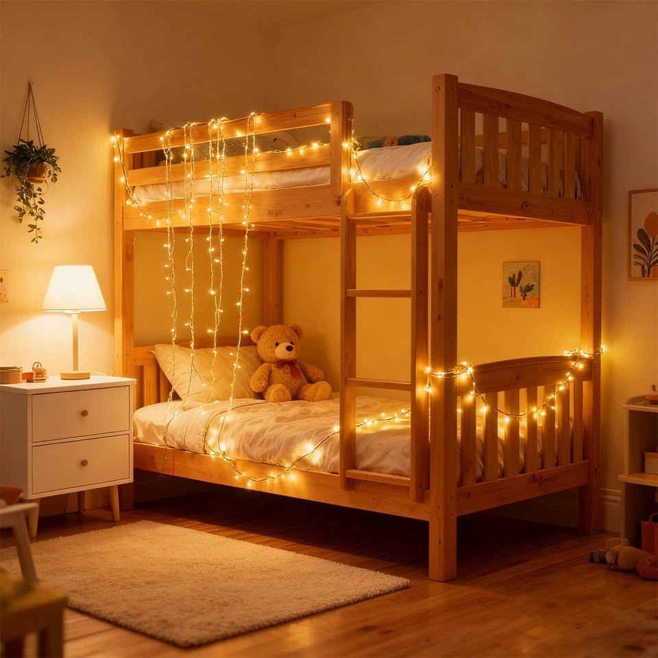 LED Cluster Lichterkette Dimmer+Timer Außen Strom Weihnachtdeko IP65 Wasserdicht - Bild 4 von 4