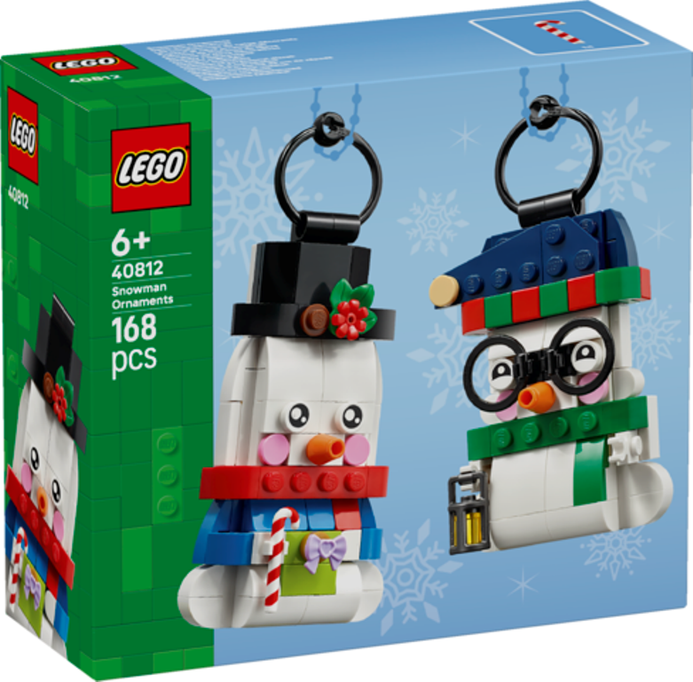 LEGO Seasonal - Christmas - Snowman Ornaments - 40812 - Image 3