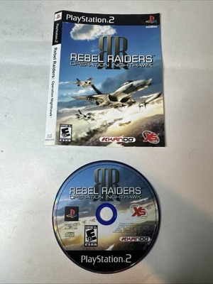 Rebel Raiders: Operation Nighthawk (Sony PlayStation 2, 2006) Disc & Cover Only